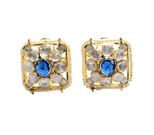 Zoe Moissanite Doublet Studs