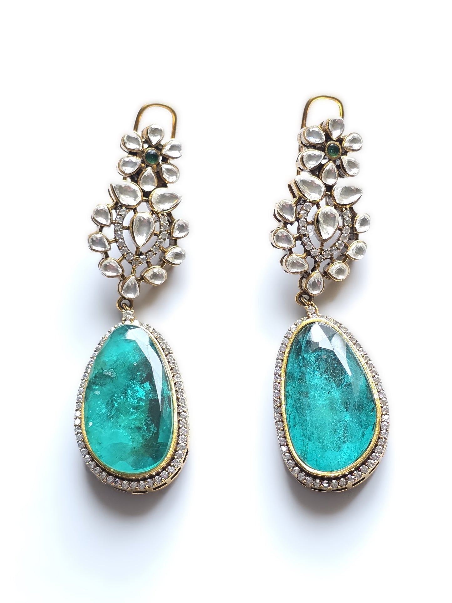 Leah Polki Doublet Dangler Earrings