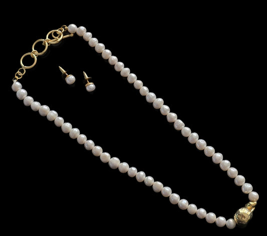 Venice Natural Freshwater Cultured Pearl Necklace Set