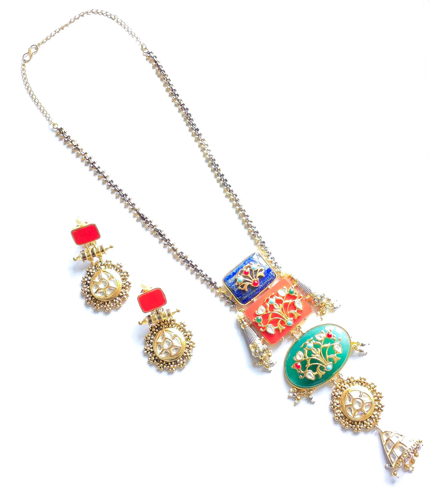 Kiara Designer Handcrafted  Fusion Necklace Set