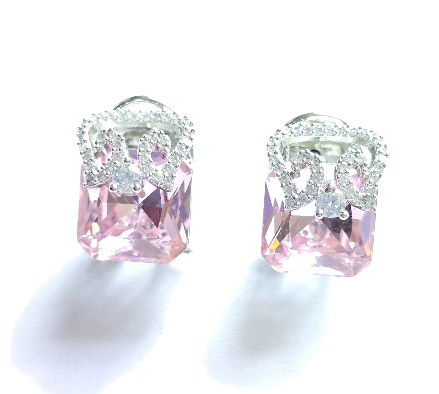 Ella Zircon Crystal Pendant Set