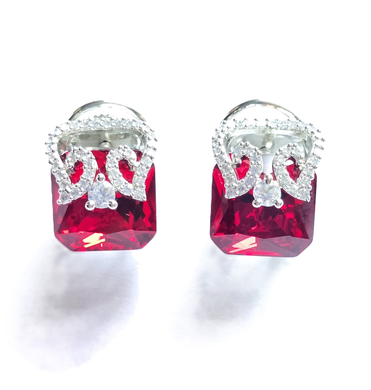 Ella Zircon Crystal Pendant Set