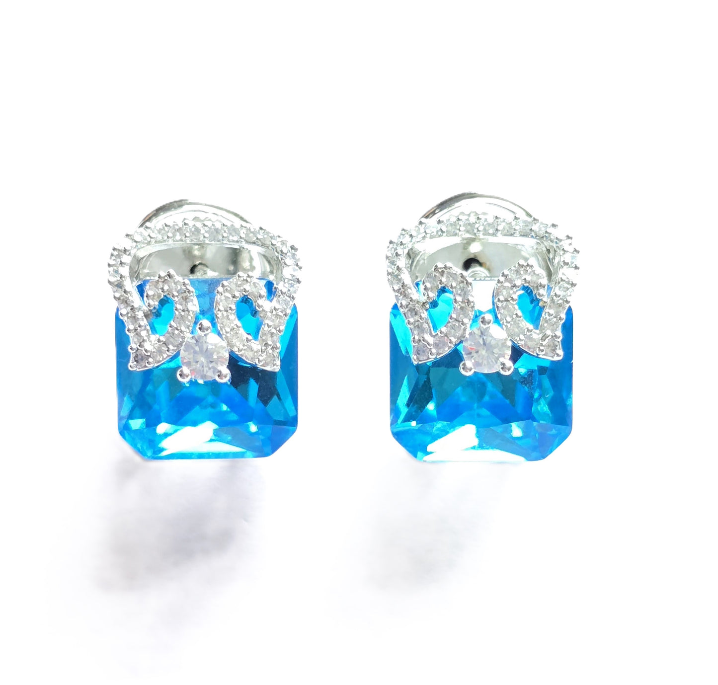 Ella Zircon Crystal Pendant Set