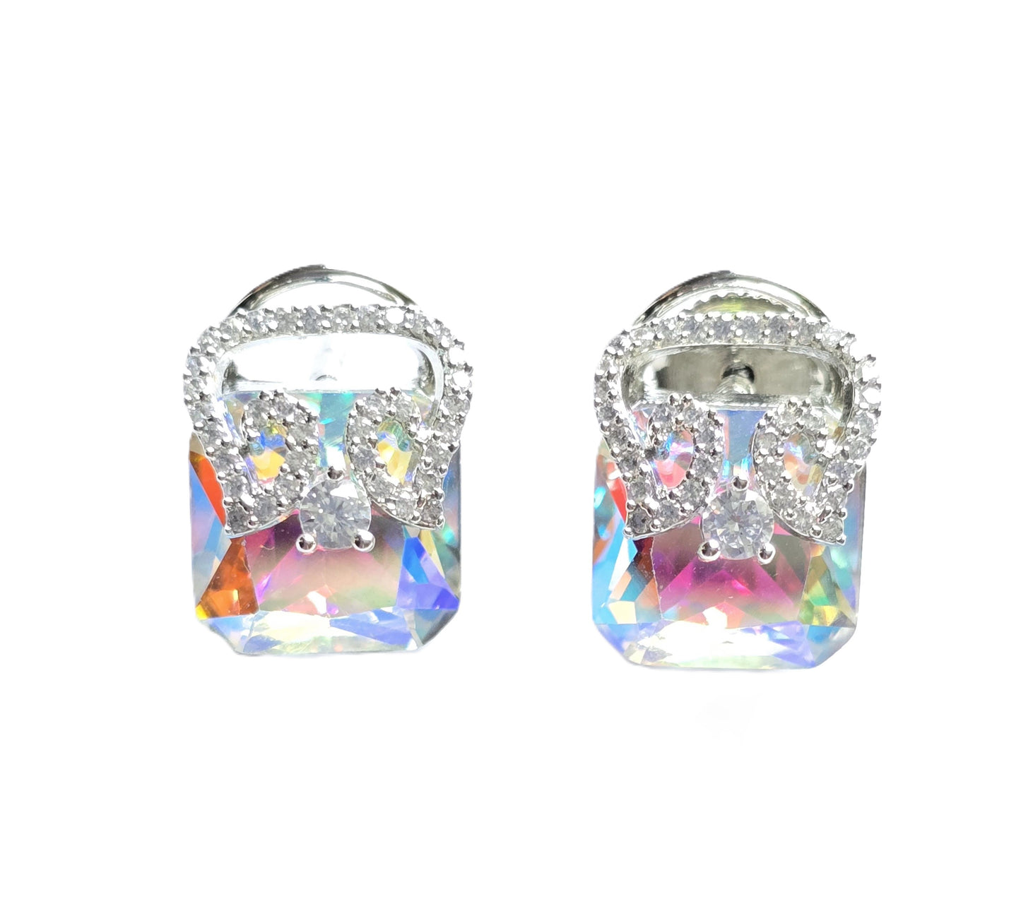 Ella Zircon Crystal Pendant Set