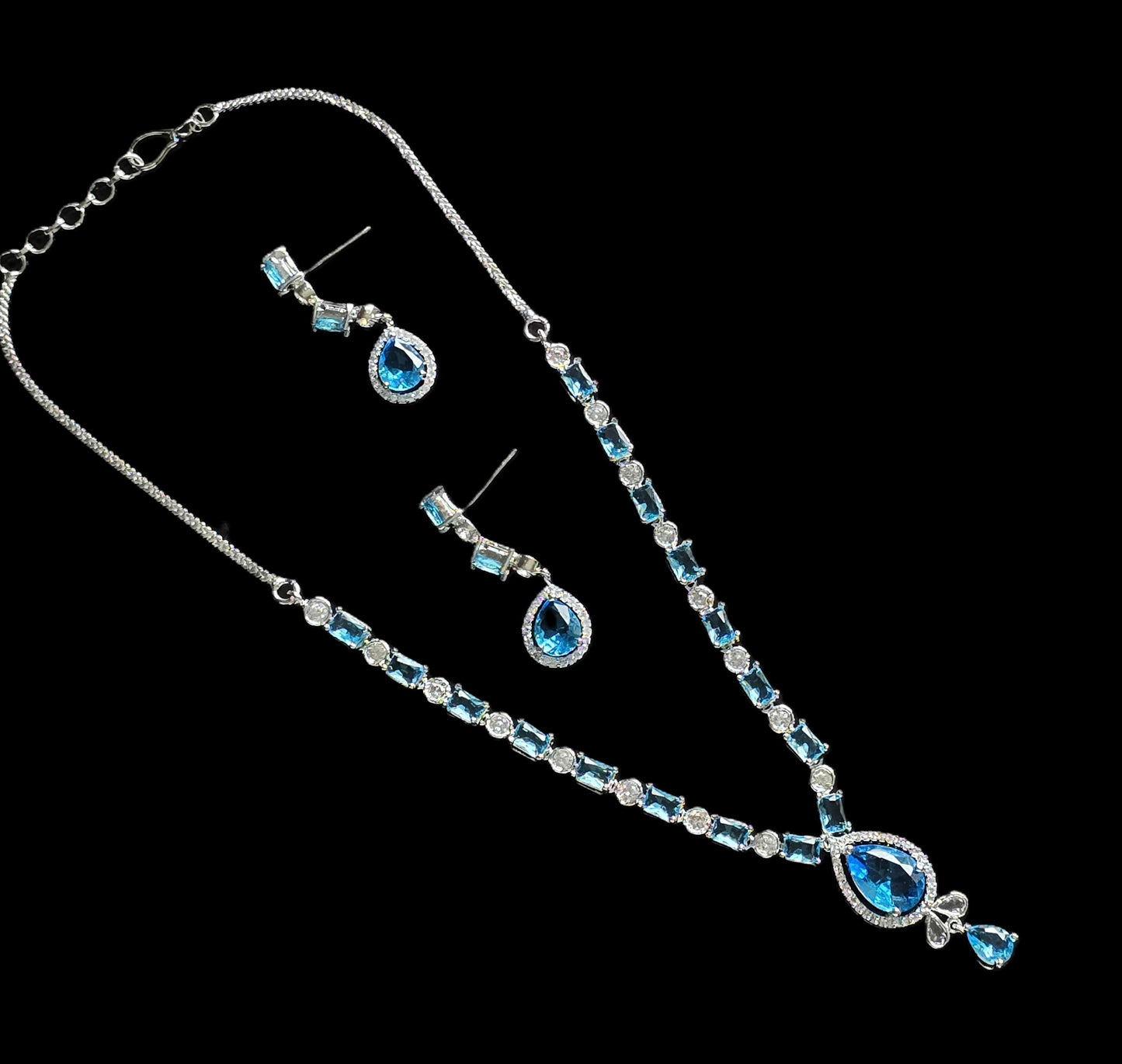 Cubic Zirconia Necklace Set