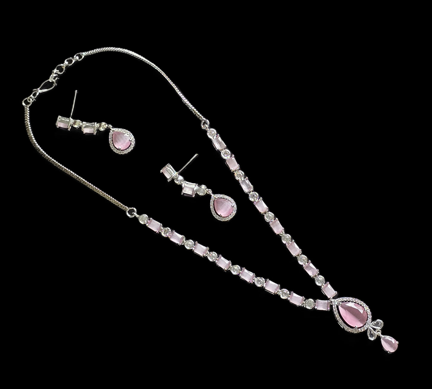 Cubic Zirconia Necklace Set
