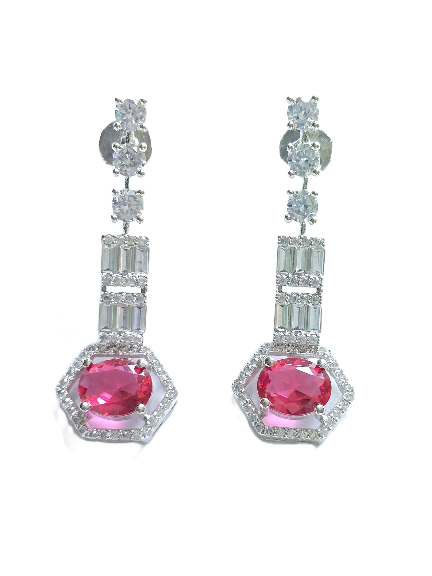 Nadine CZ Dangle Earrings