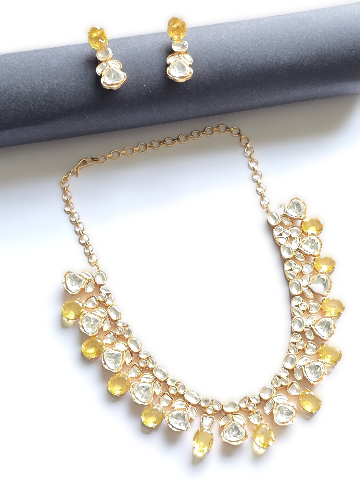 Brielle Polki Kundan Necklace