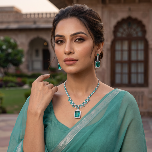 Isabel Crystal Necklace Set