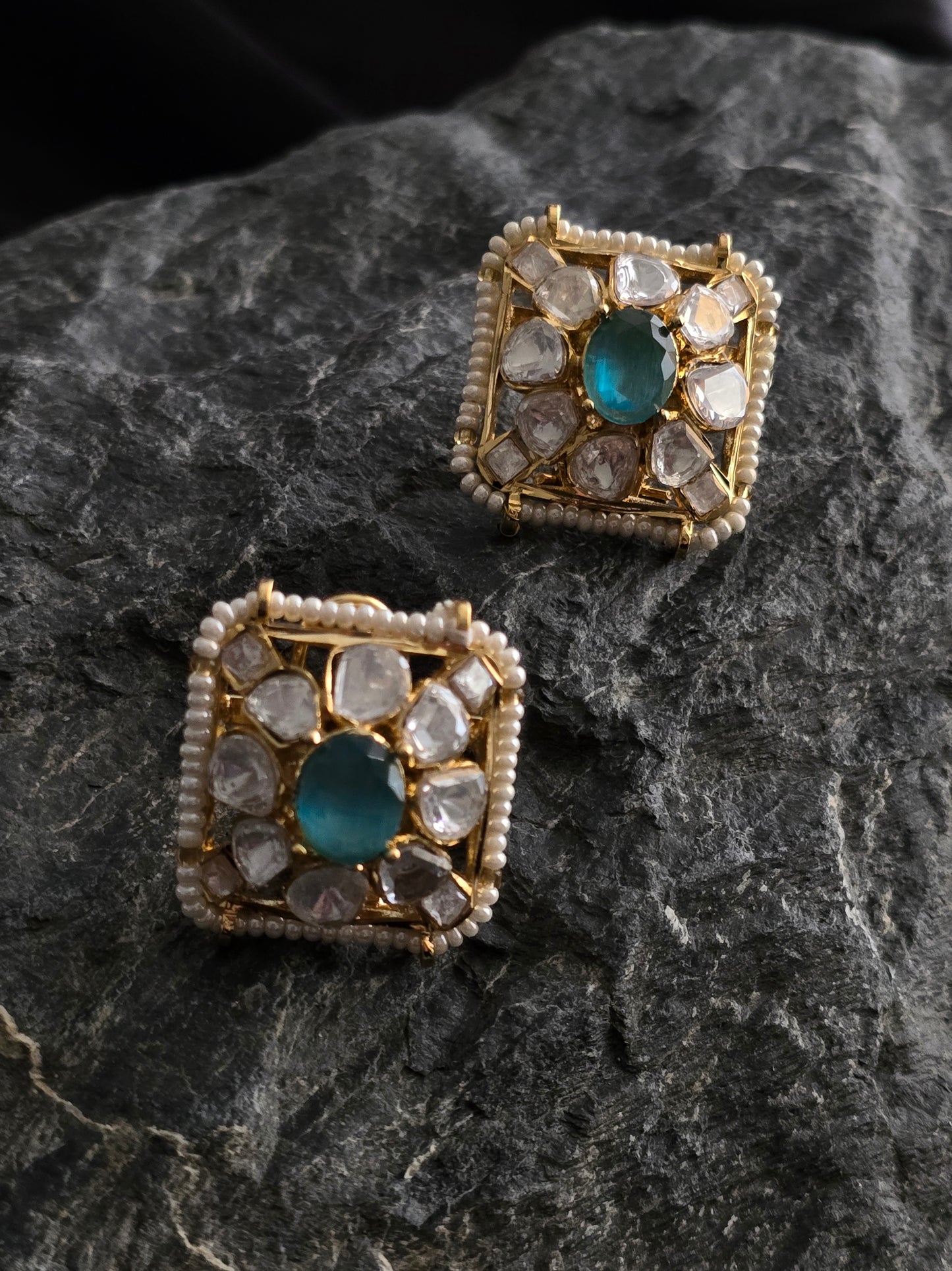 Moissanite Doublet Studs