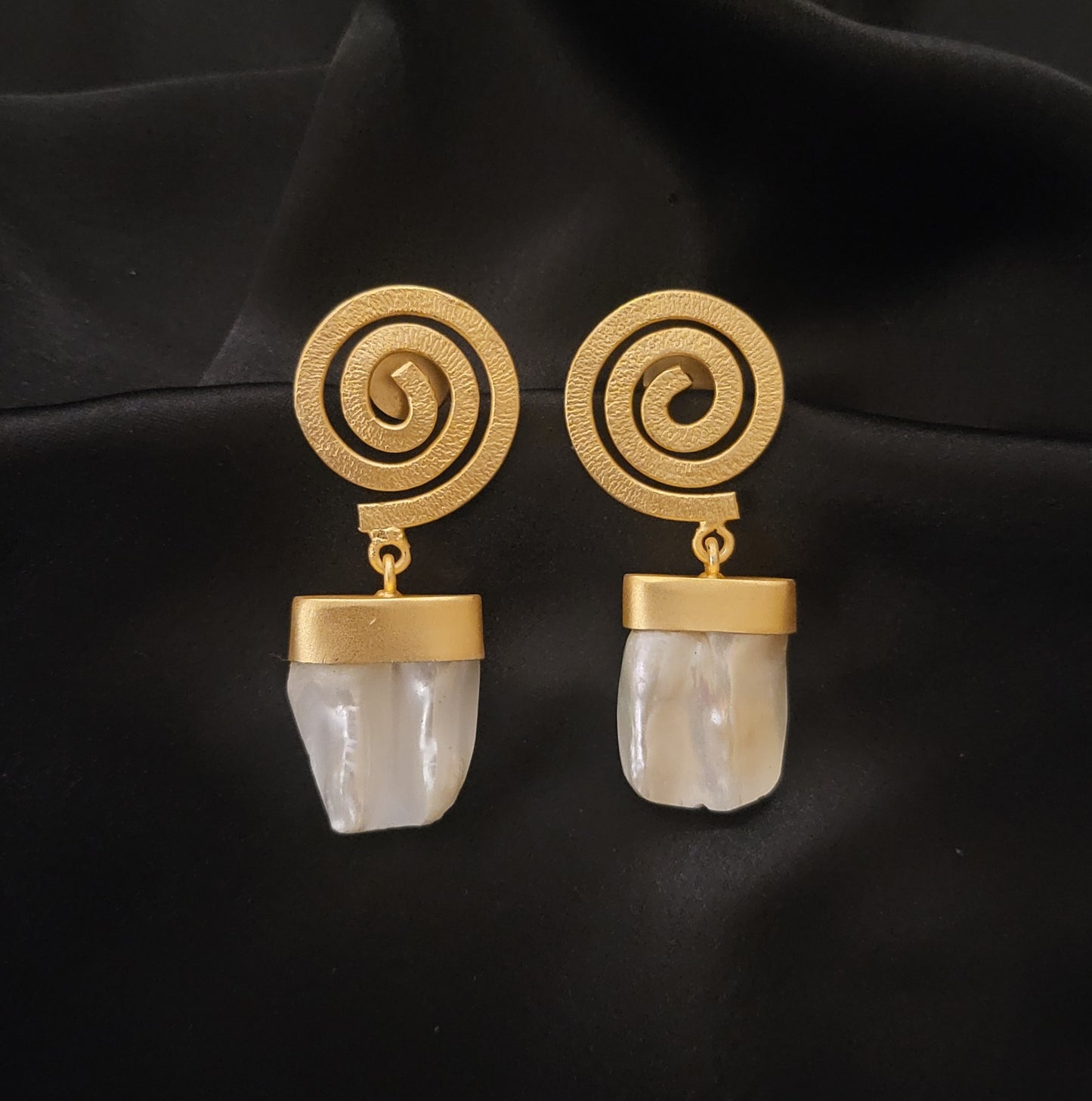 Baroque Fresh Water Peral Earrings