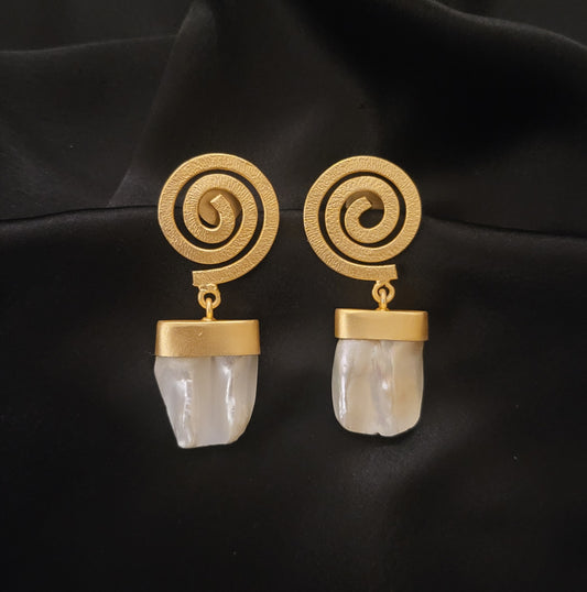 Baroque Fresh Water Peral Earrings