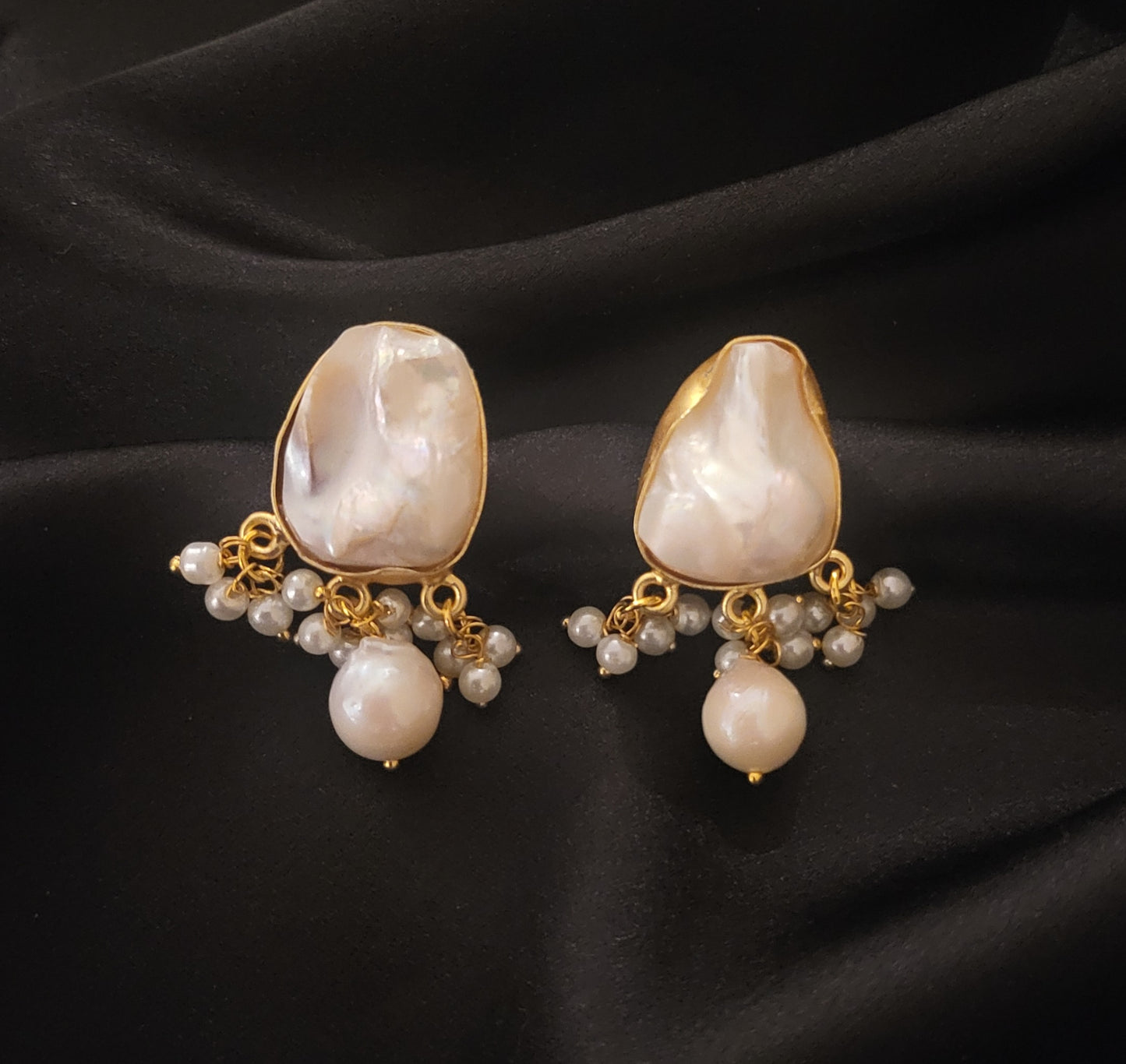 Baroque Pearl Earring