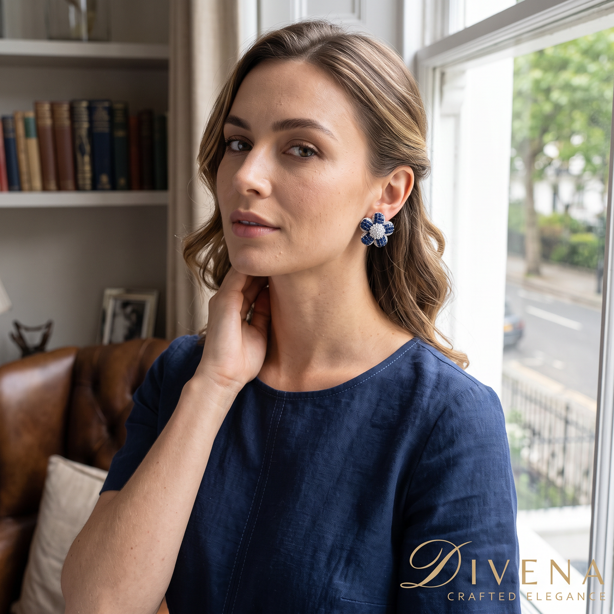 Eden Floral Studs
