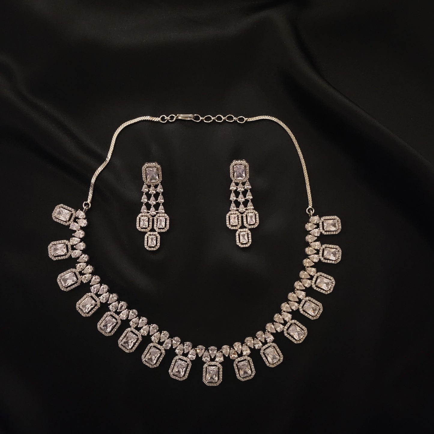 CZ Classic Necklace set