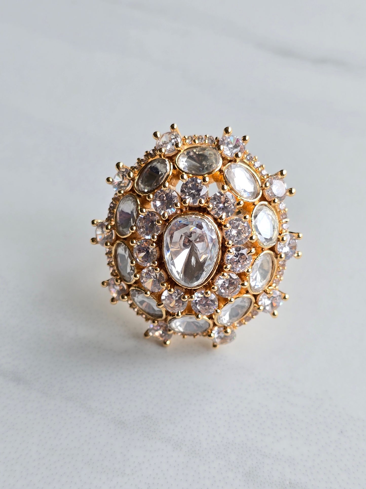 Clara Moissanite Ring