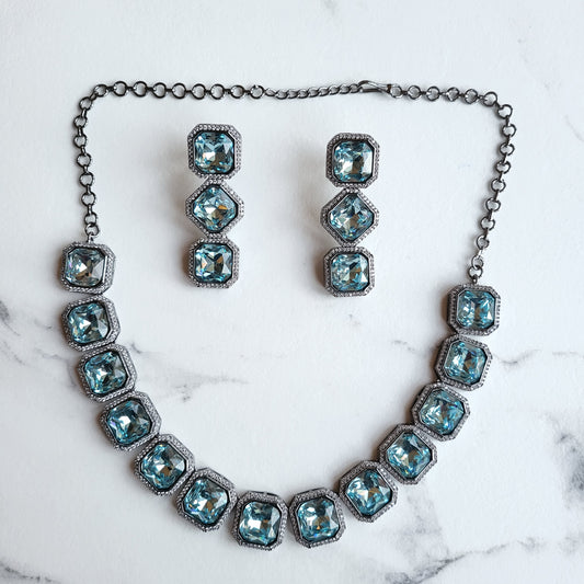 Layla Crystal Necklace Set