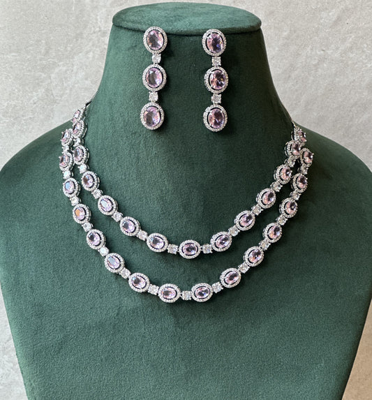 Memphis Crystal Necklace Set