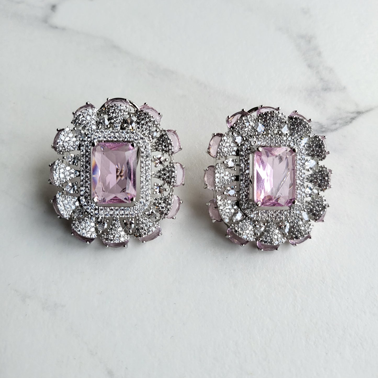 Emma Giant CZ Studs