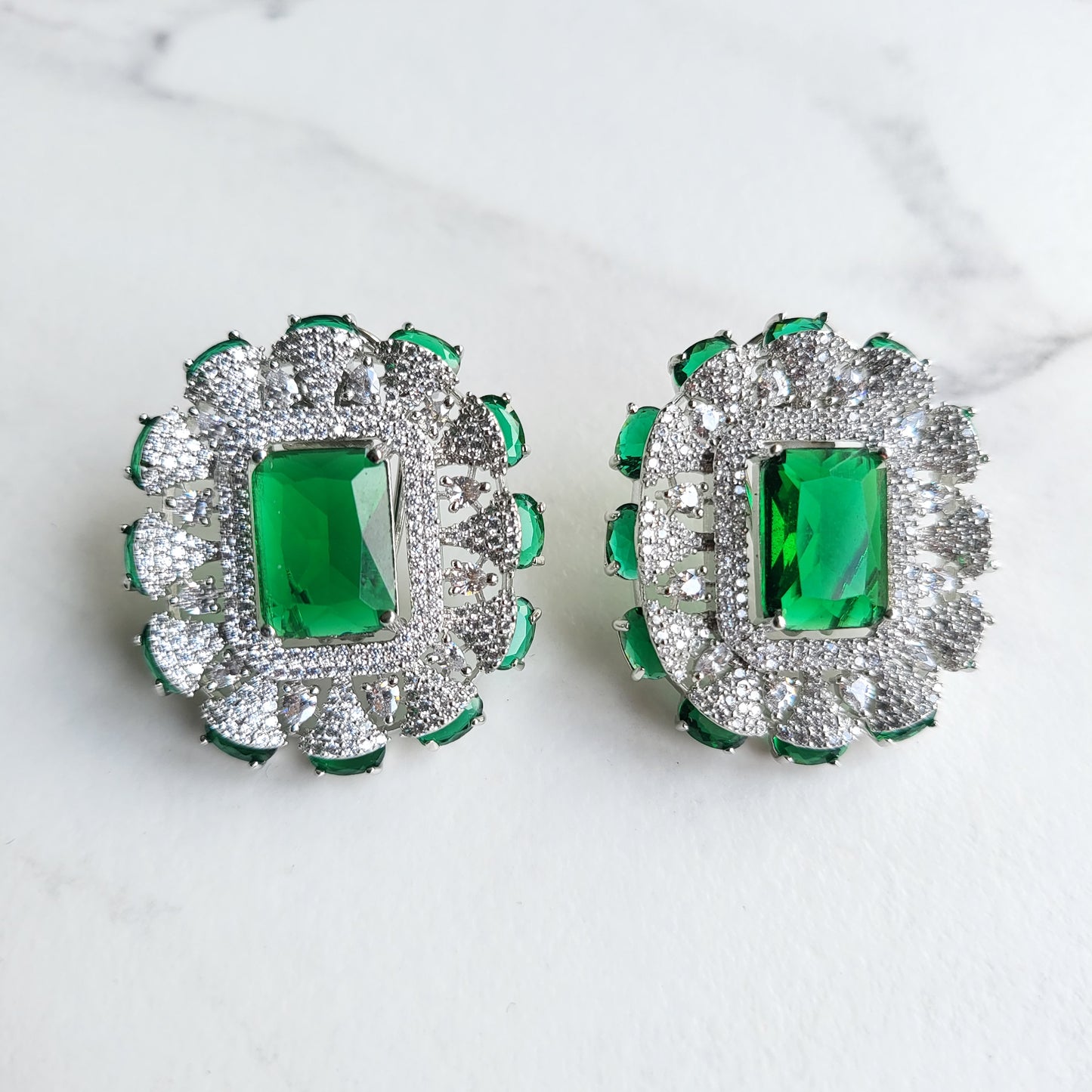 Emma Giant CZ Studs