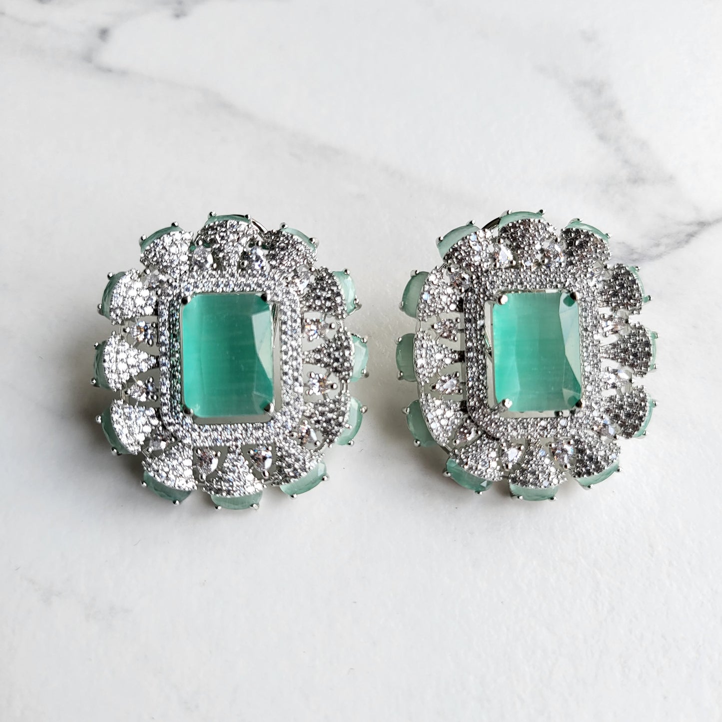 Emma Giant CZ Studs