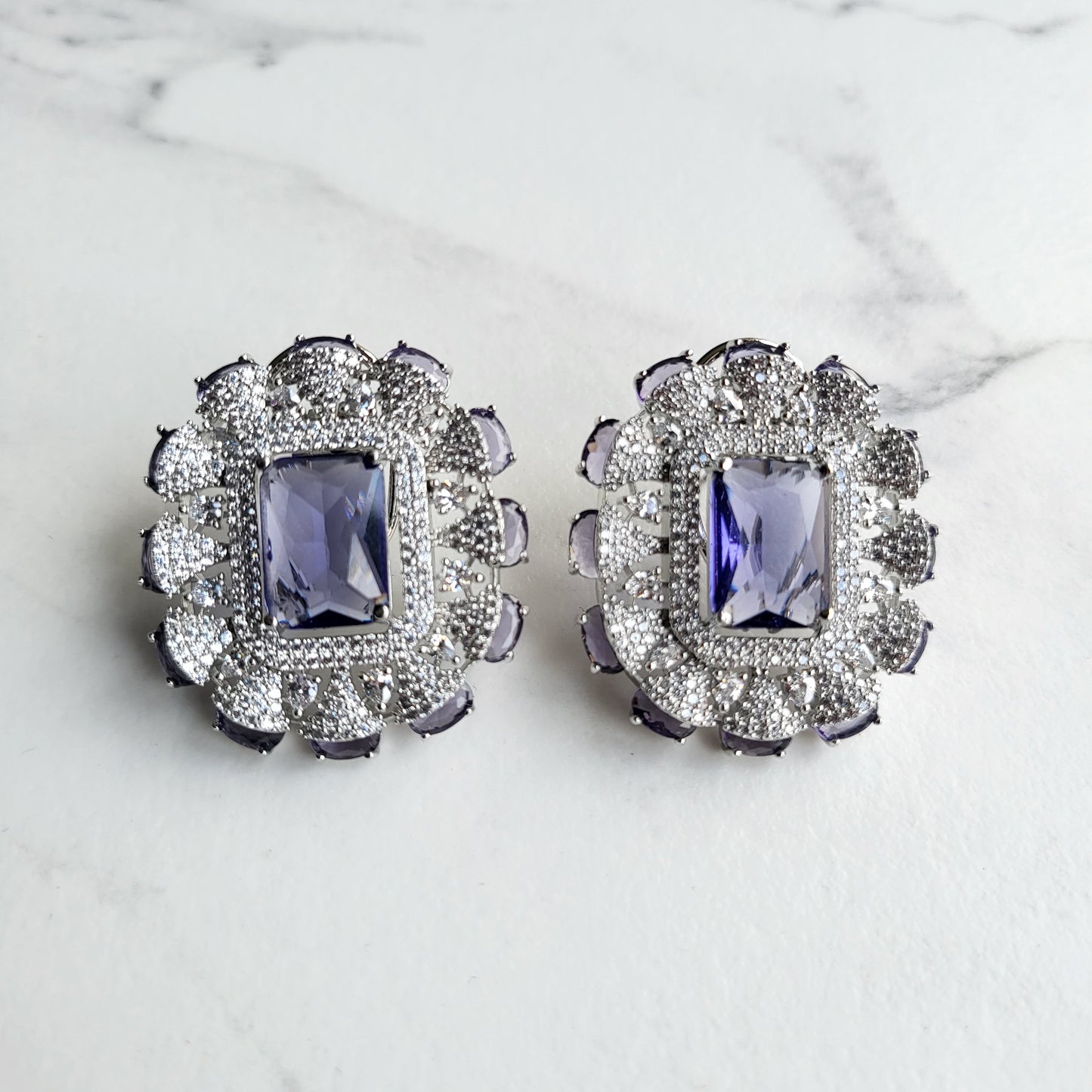 Emma Giant CZ Studs