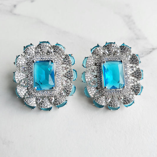 Emma Giant CZ Studs