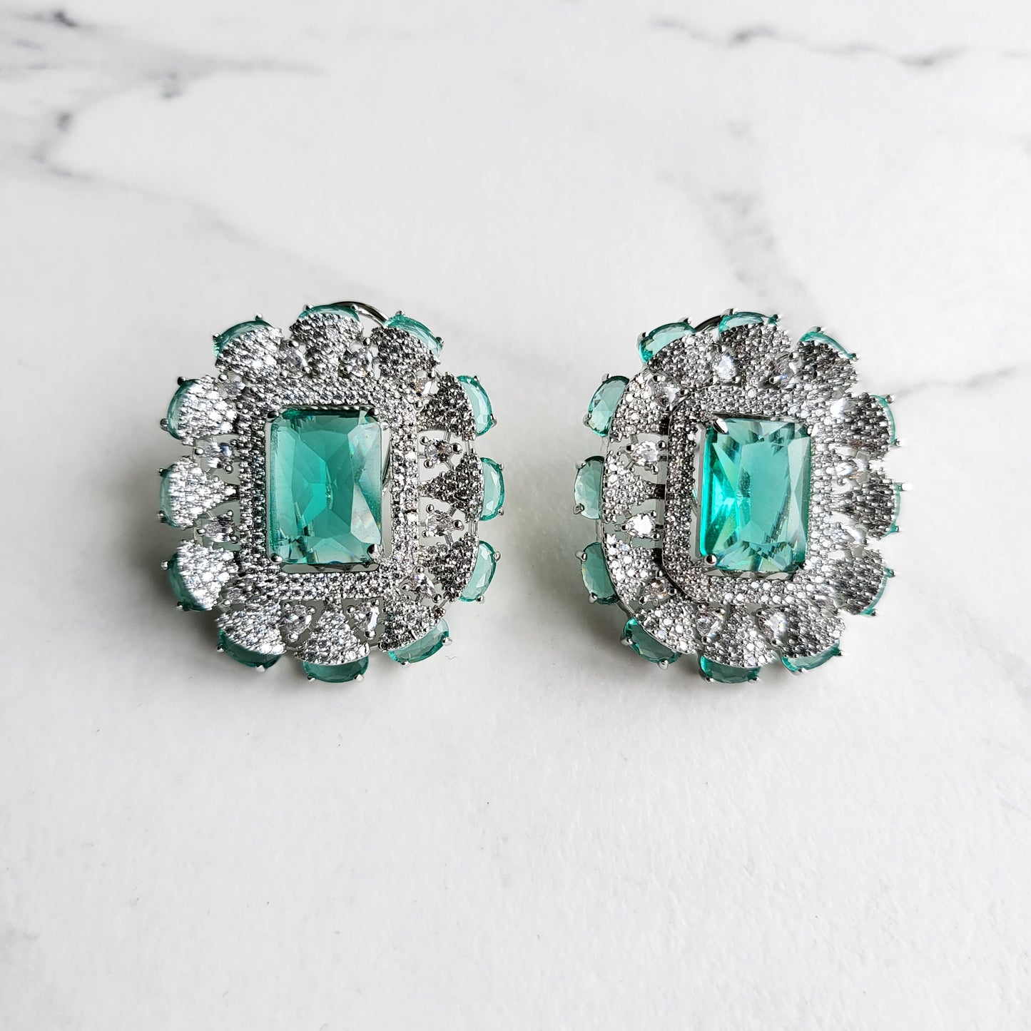 Emma Giant CZ Studs