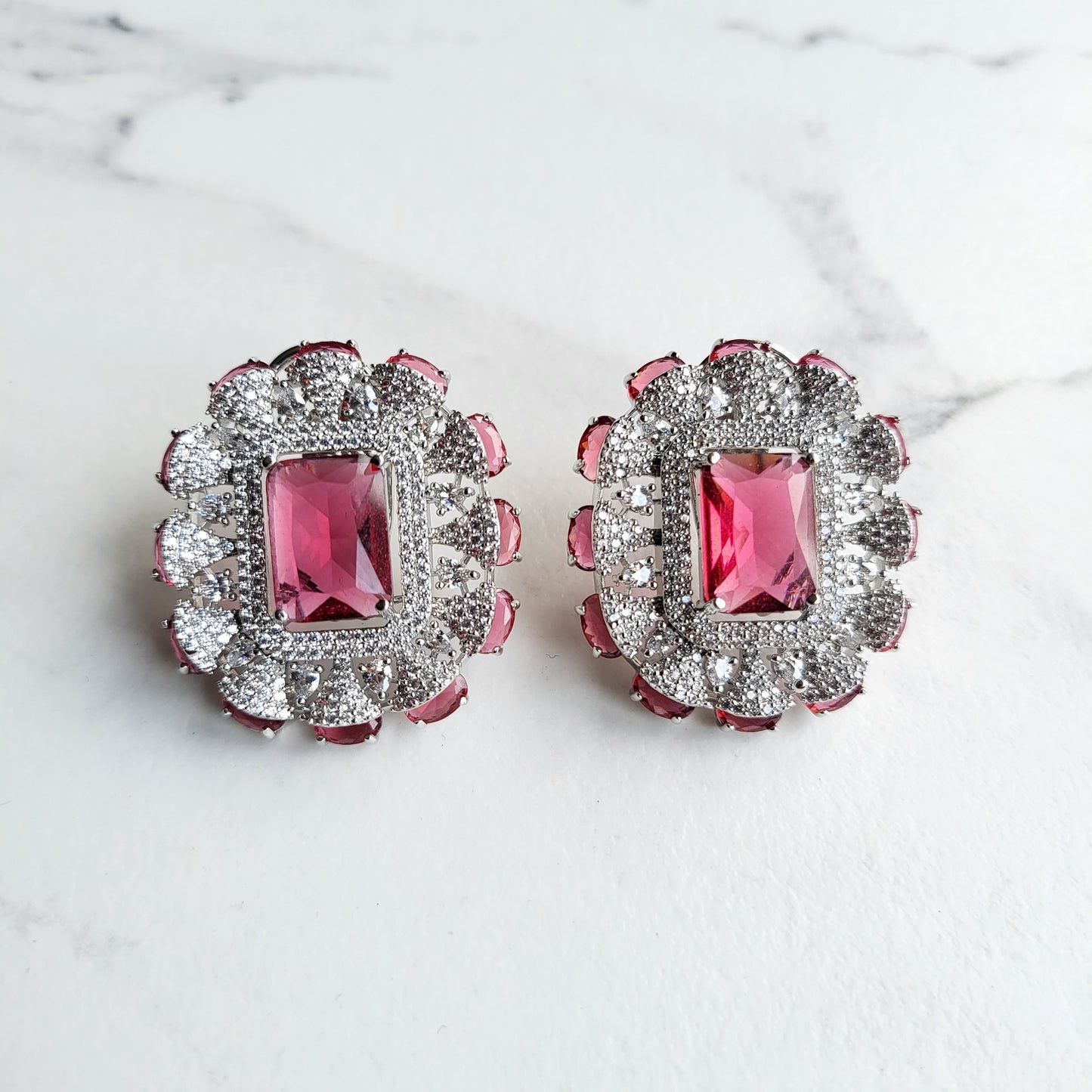 Emma Giant CZ Studs