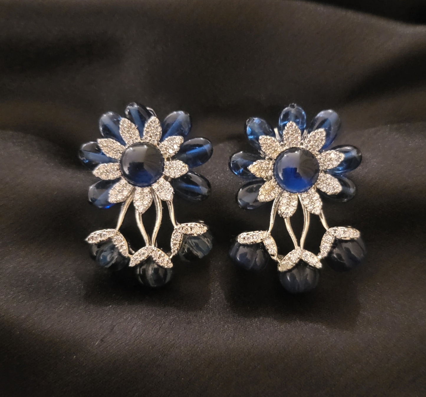 Flower Zirconia Studs