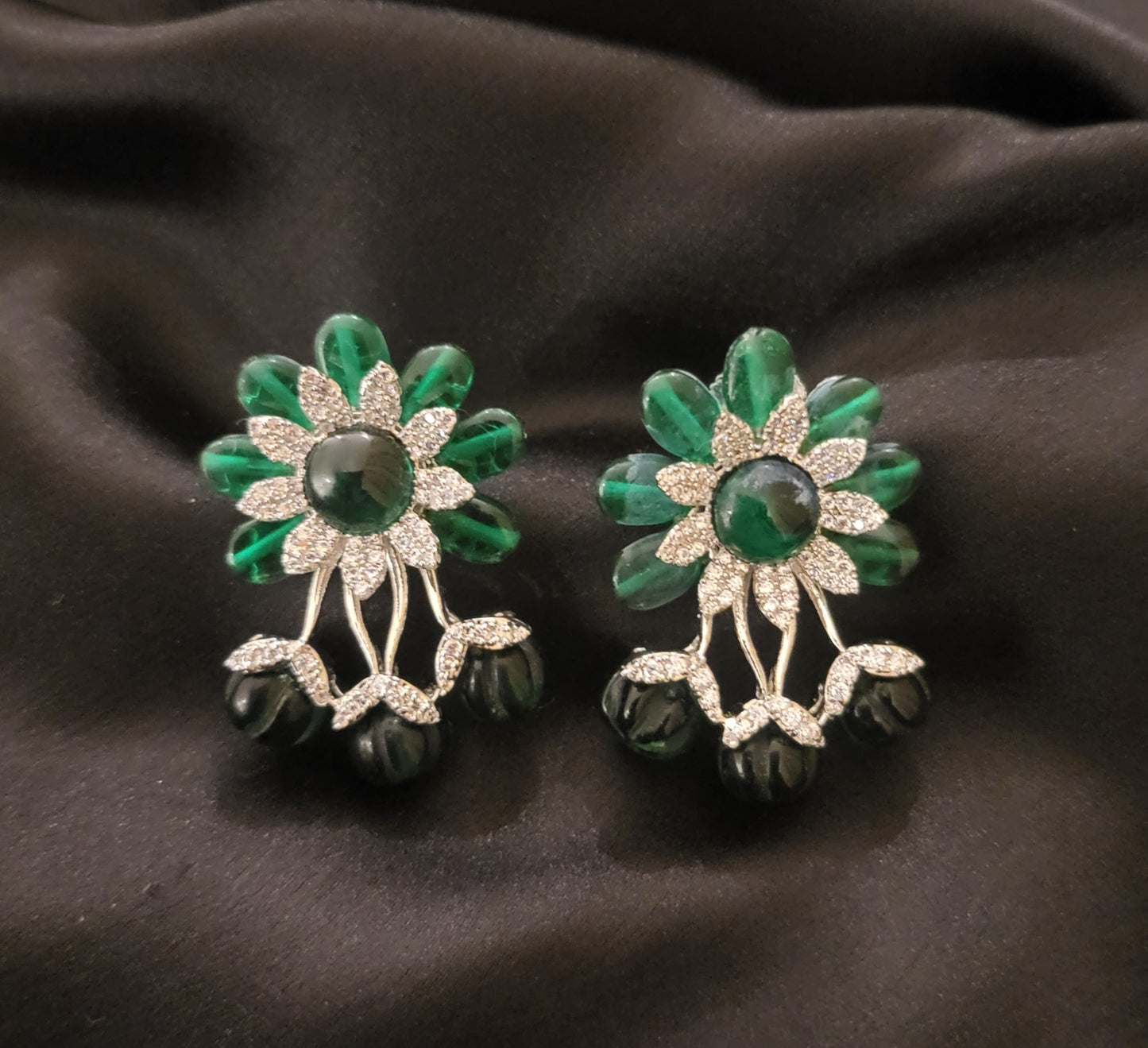 Flower Zirconia Studs