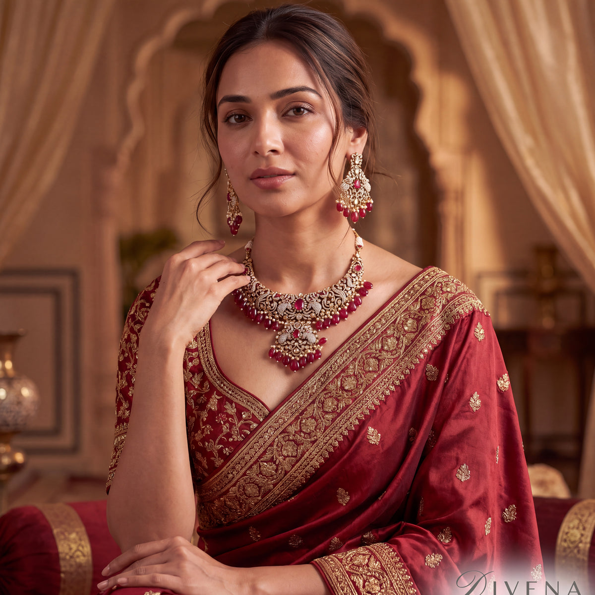 Aaliyah Grand Victorian Necklace Set