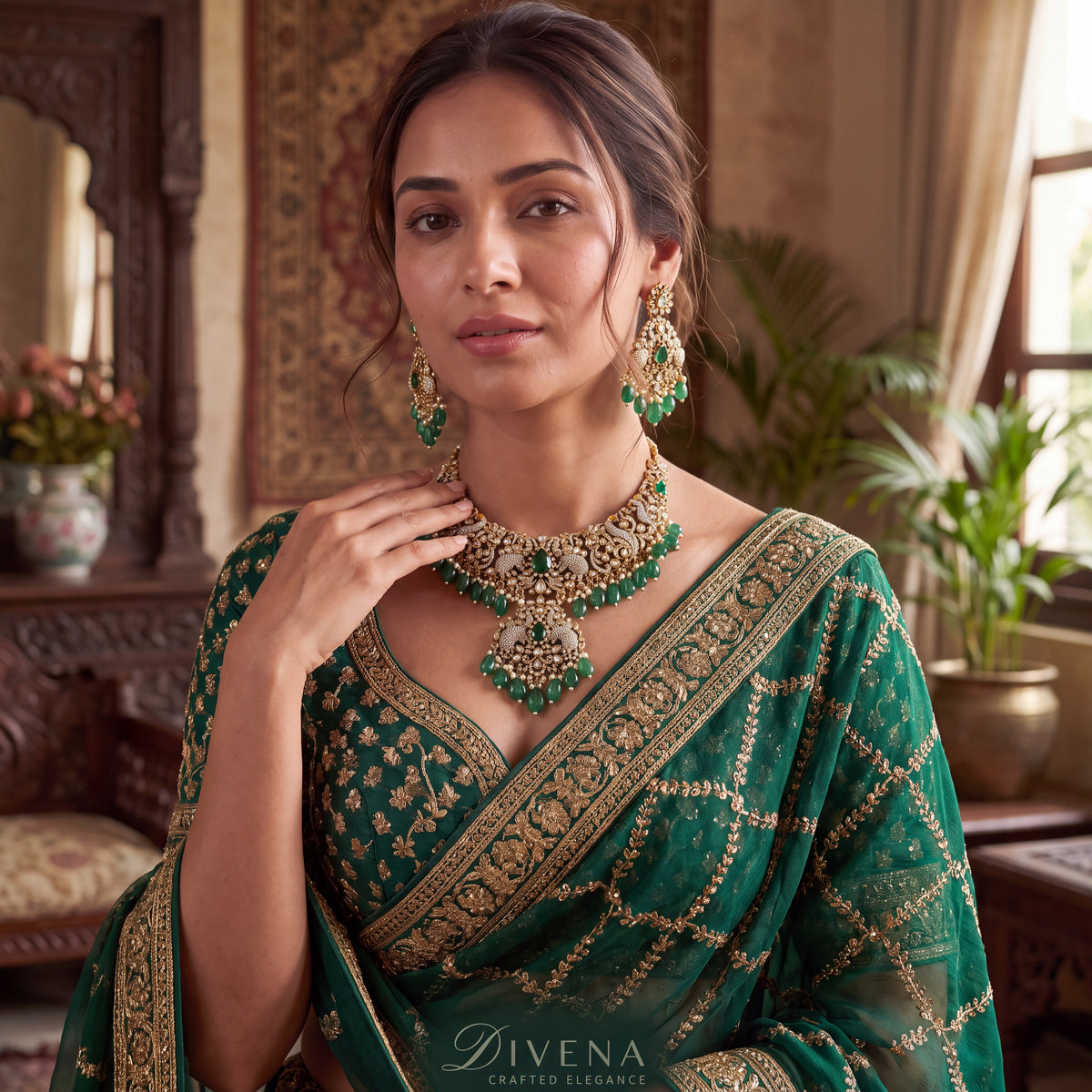 Aaliyah Grand Victorian Necklace Set