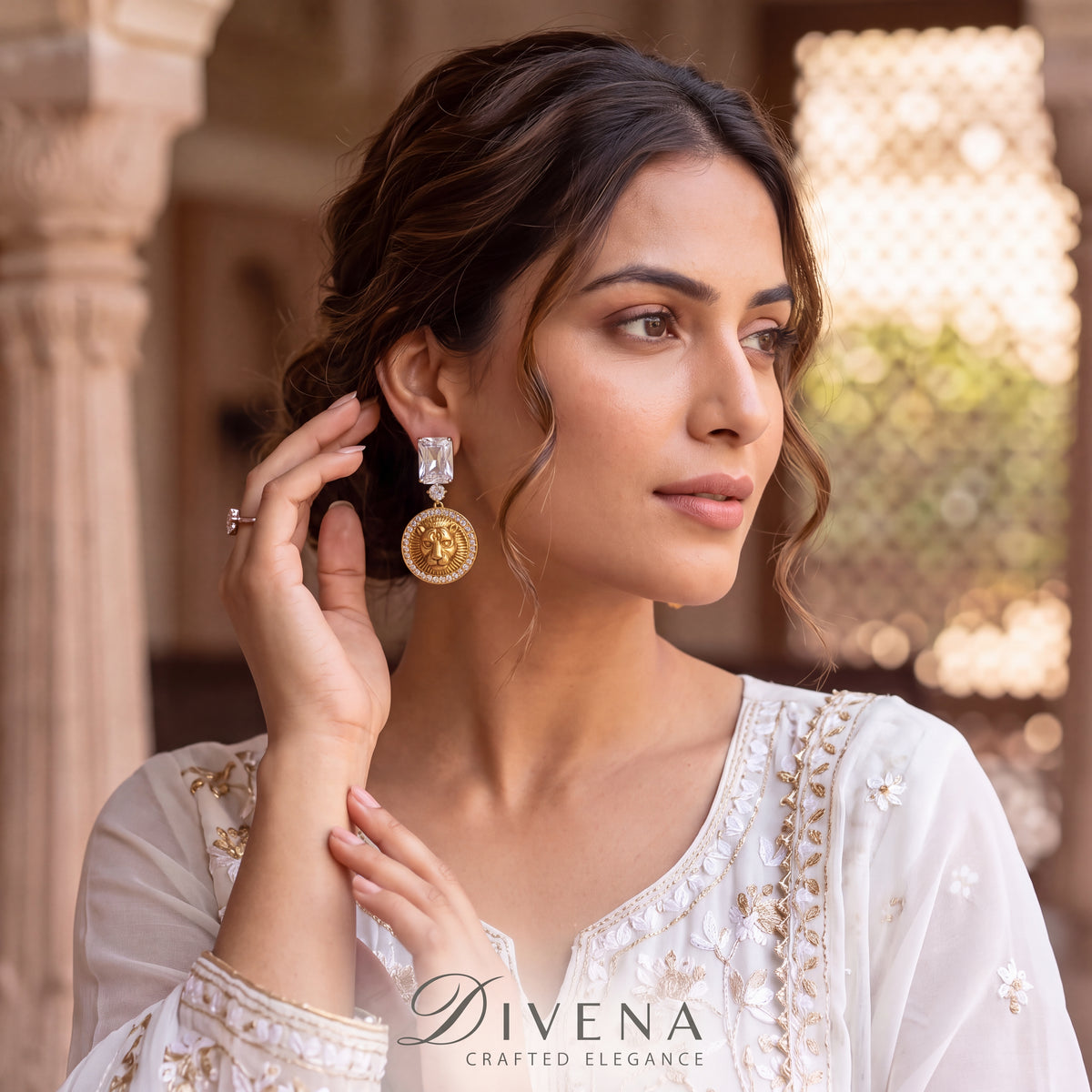 Alba Crystal Earrings