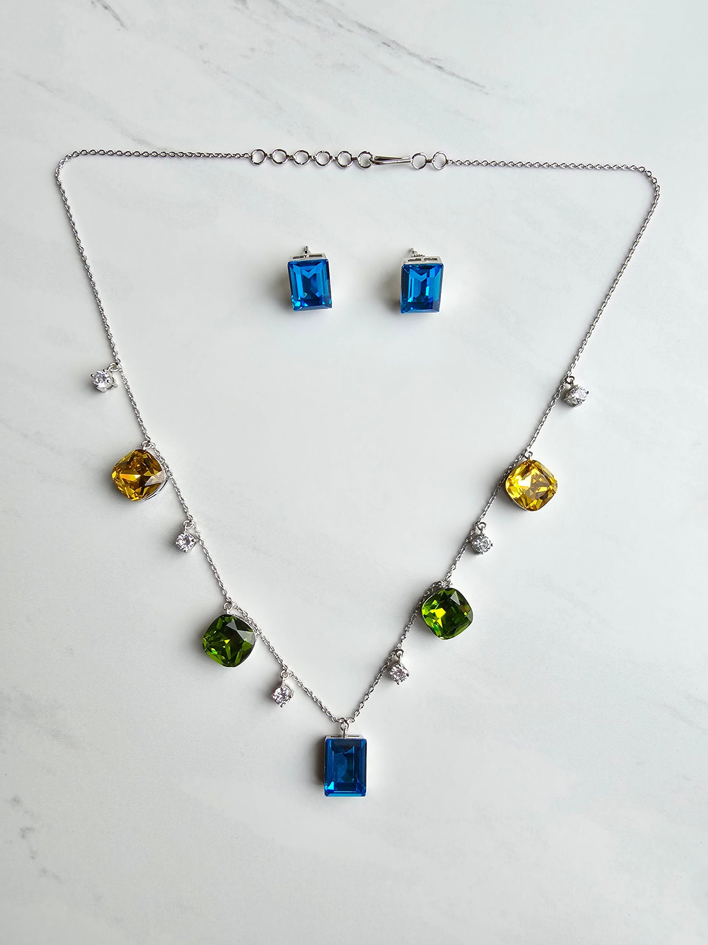 Lauren Geometric Crystal Set