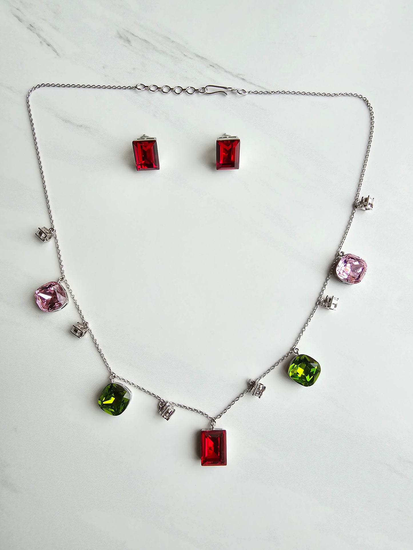 Lauren Geometric Crystal Set