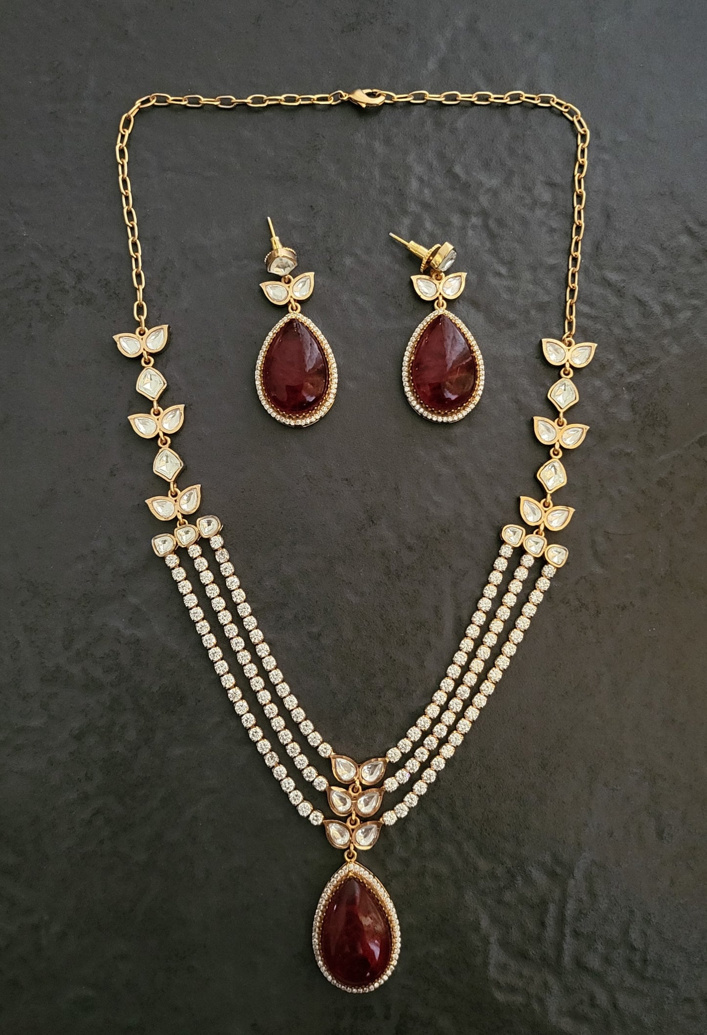 Kimberly Pota Doublet Necklace Set