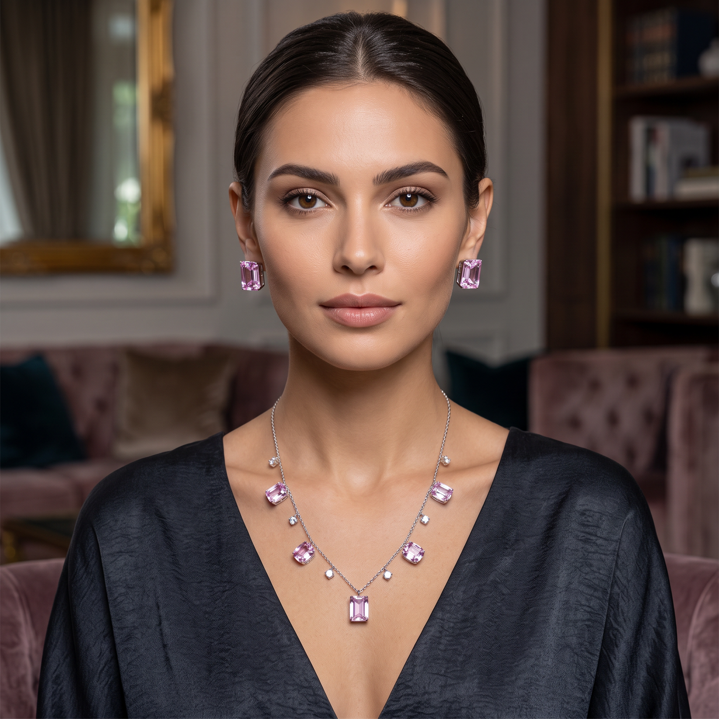 Lauren Geometric Crystal Set