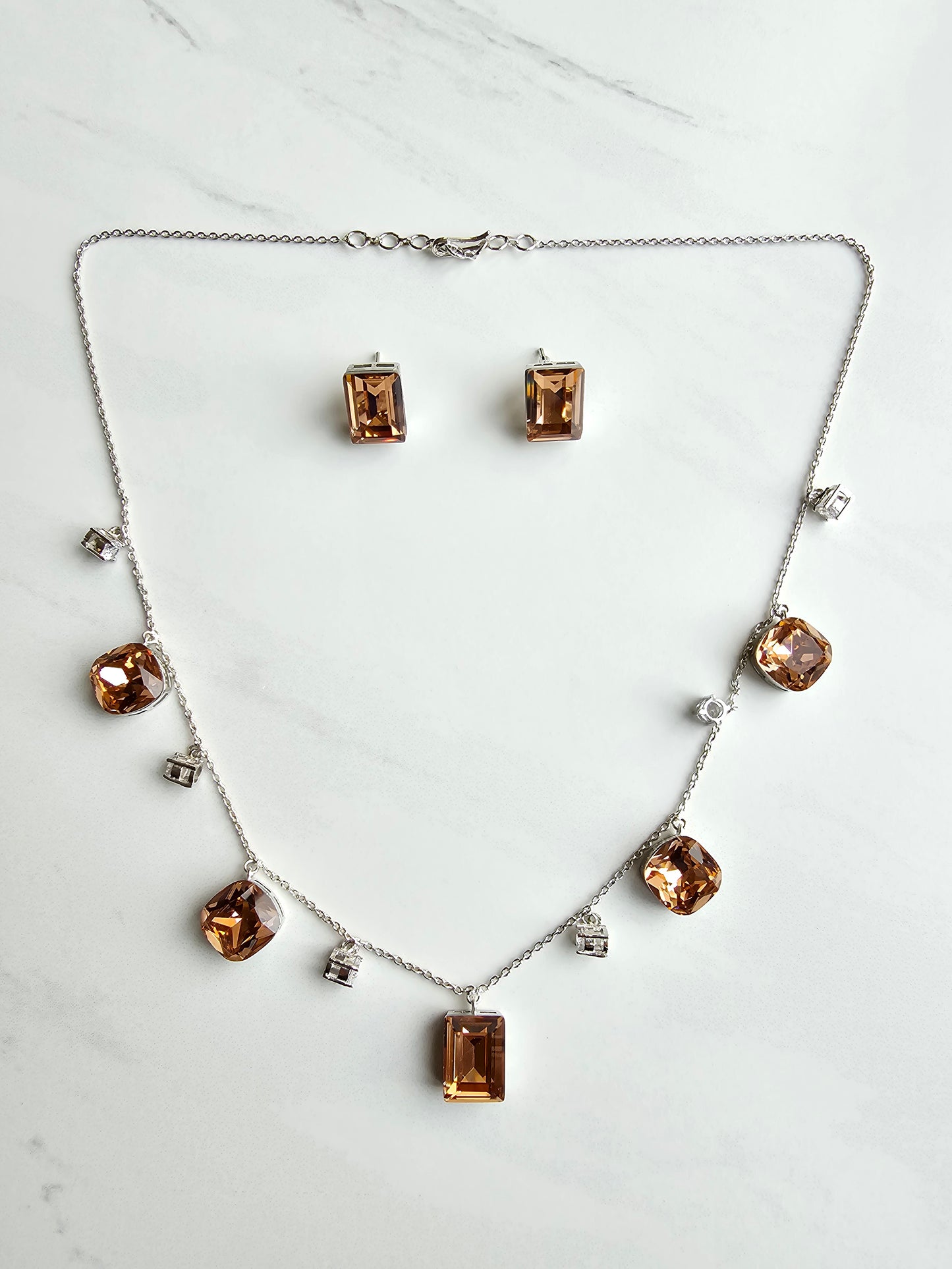 Lauren Geometric Crystal Set