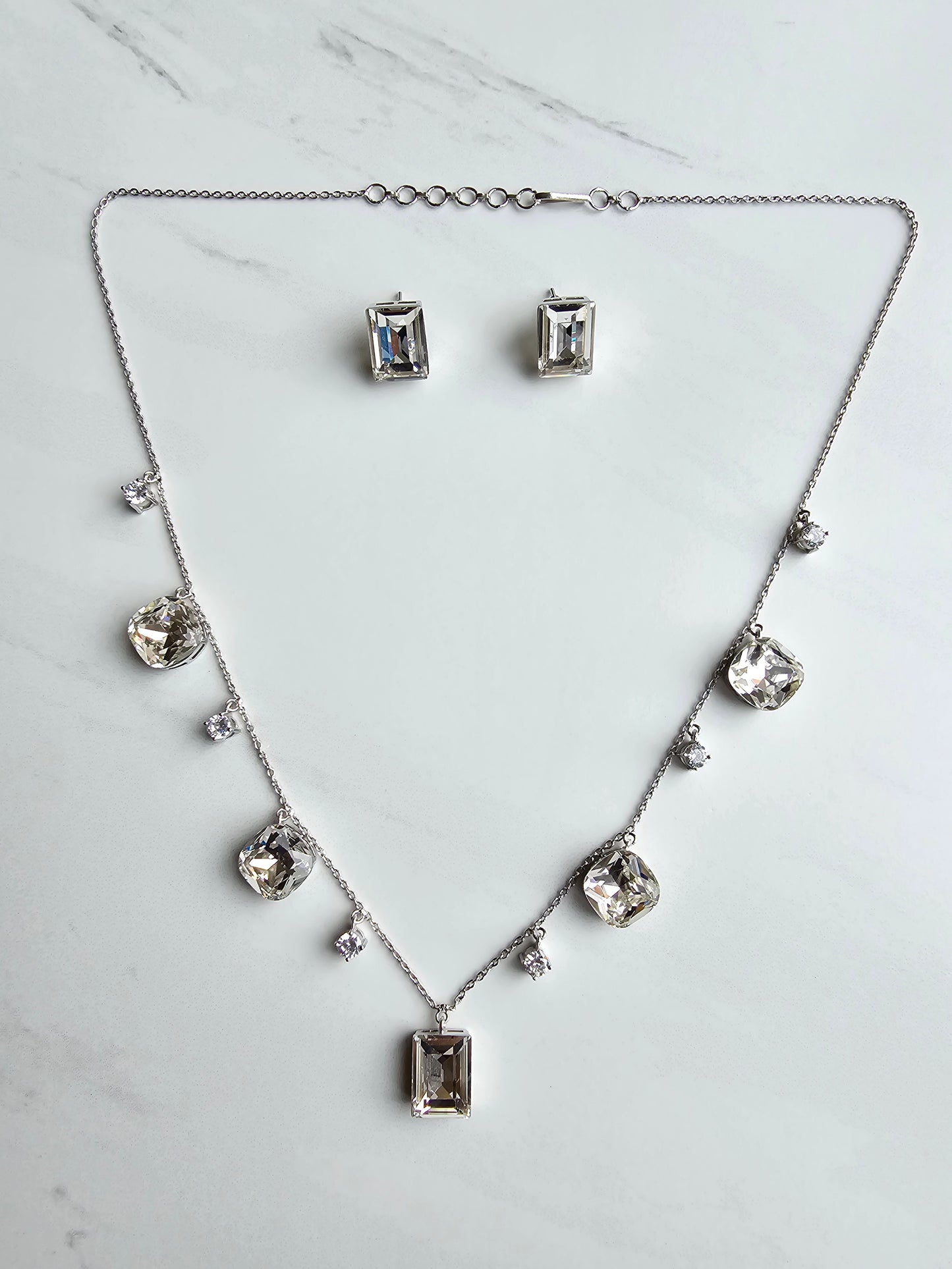 Lauren Geometric Crystal Set