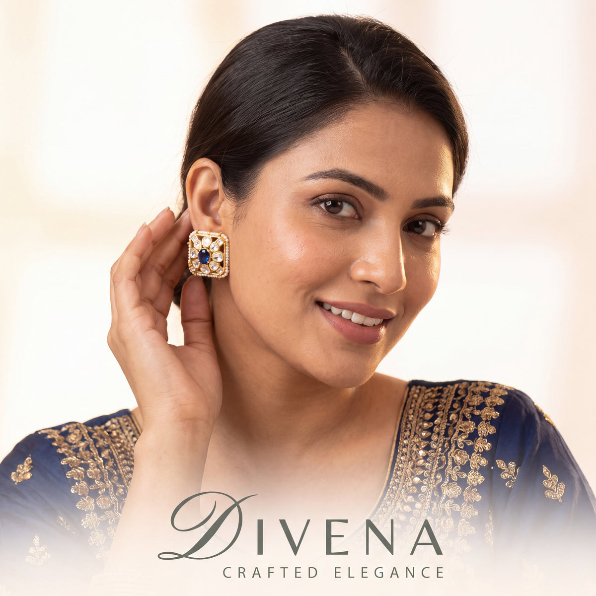 Zoe Moissanite Doublet Studs