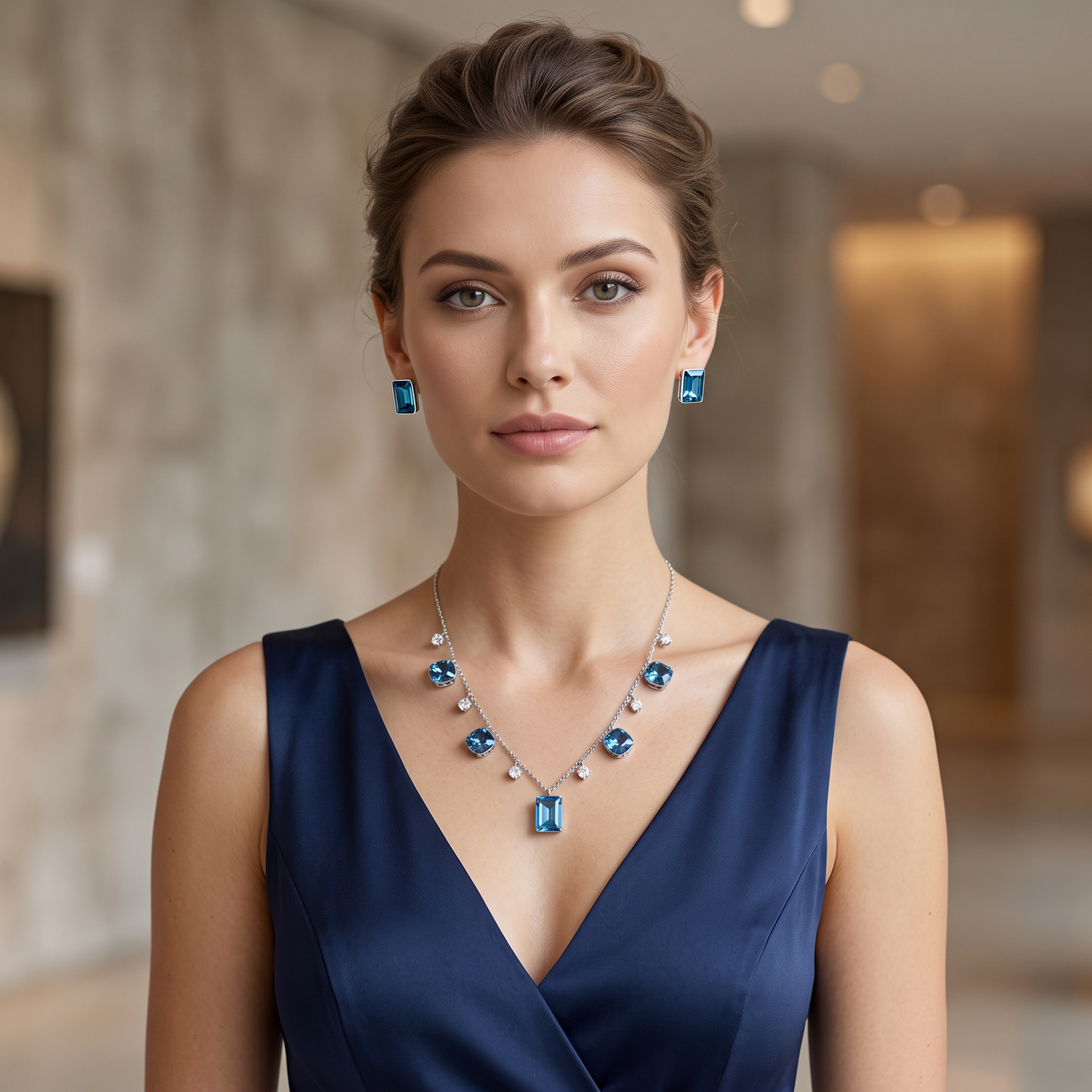 Lauren Geometric Crystal Set