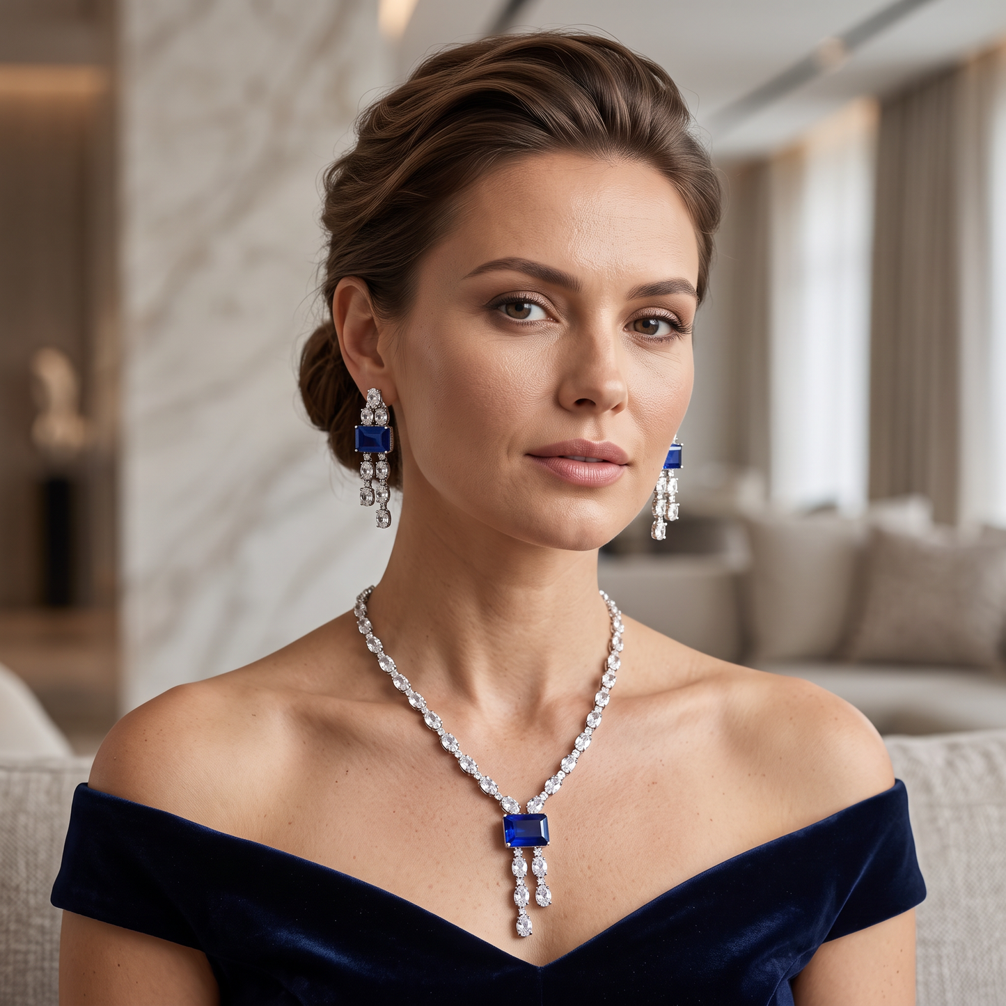 Mabel Statement Necklace Set