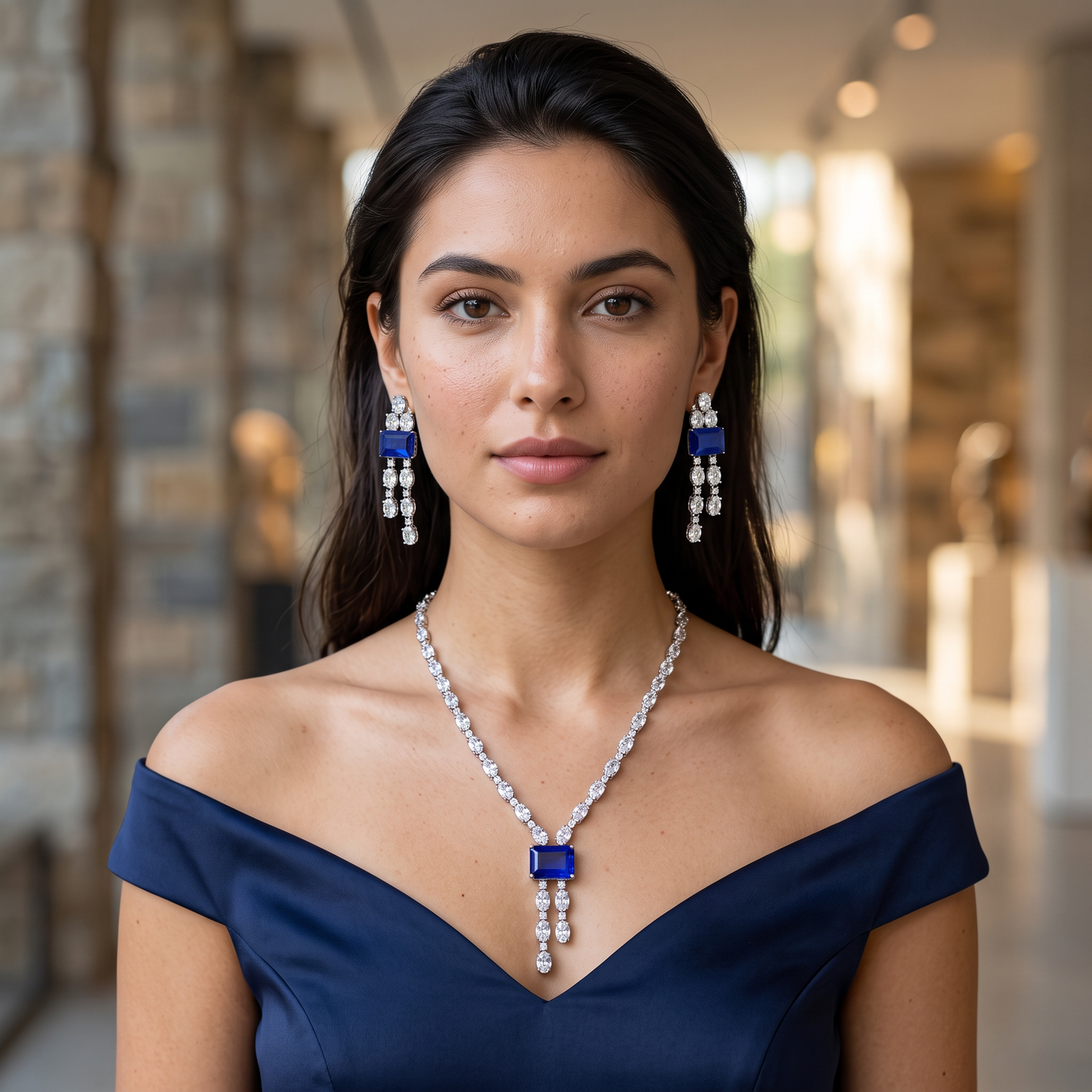 Mabel Statement Necklace Set