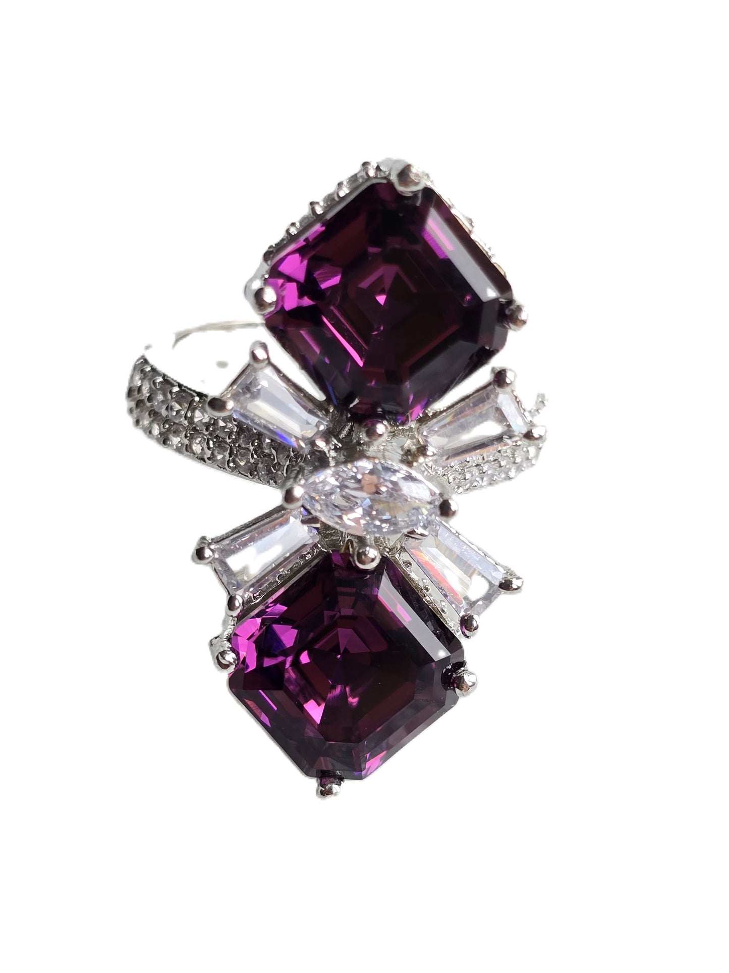 Nicole Zircon Crystal Ring