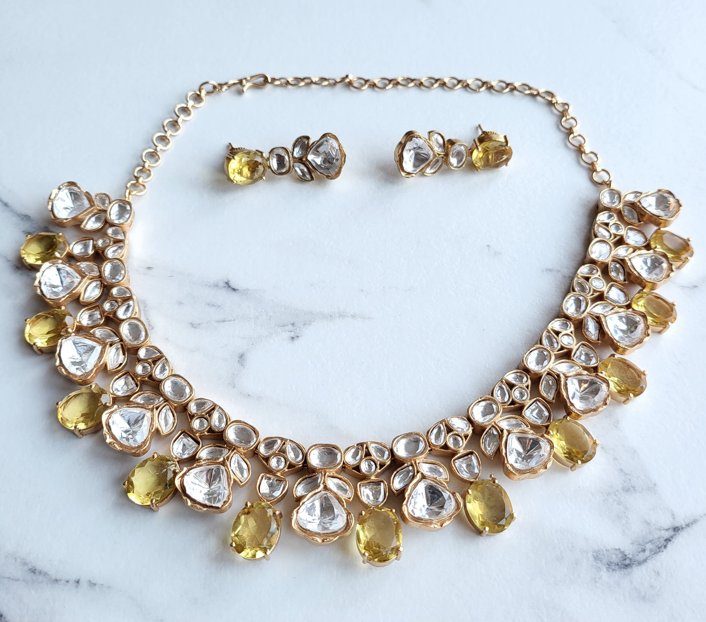 Brielle Polki Kundan Necklace