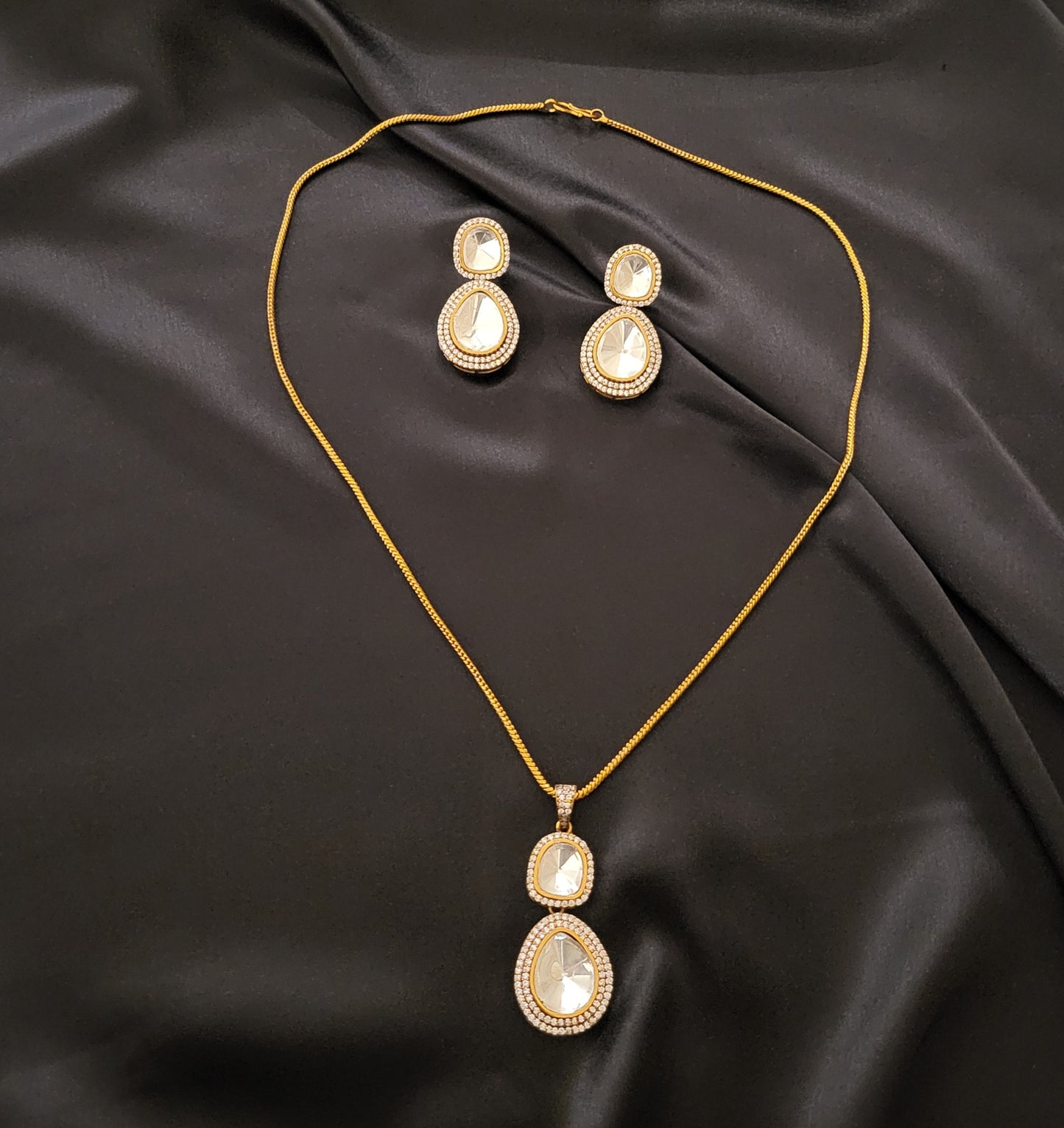 Polki Necklace Set