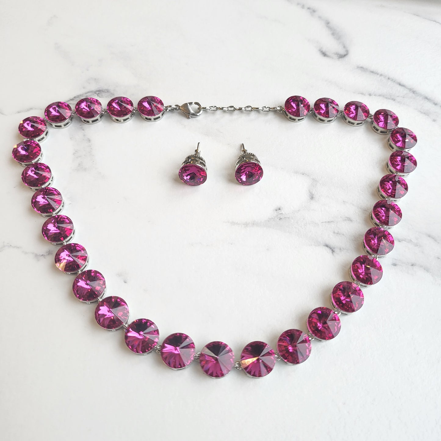 Premium Crystal Necklace Set