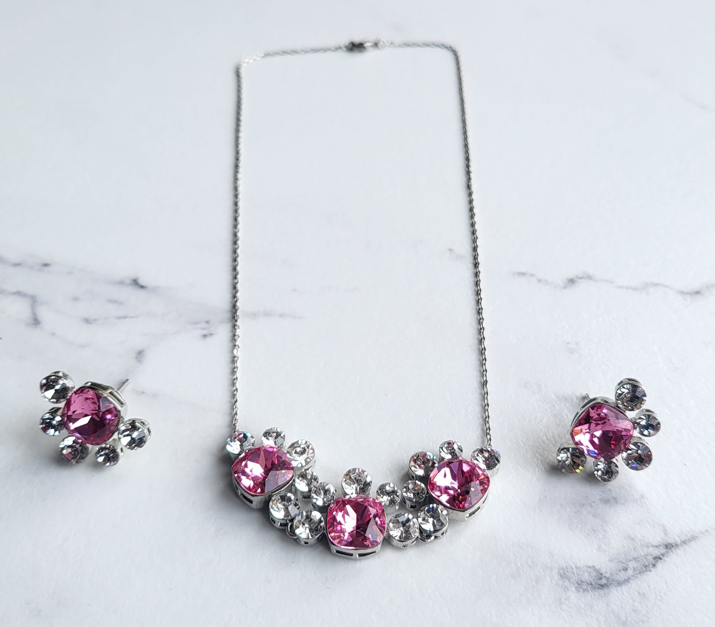 Premium Crystal Necklace Set