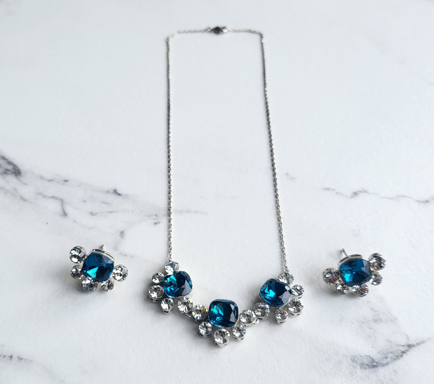 Premium Crystal Necklace Set